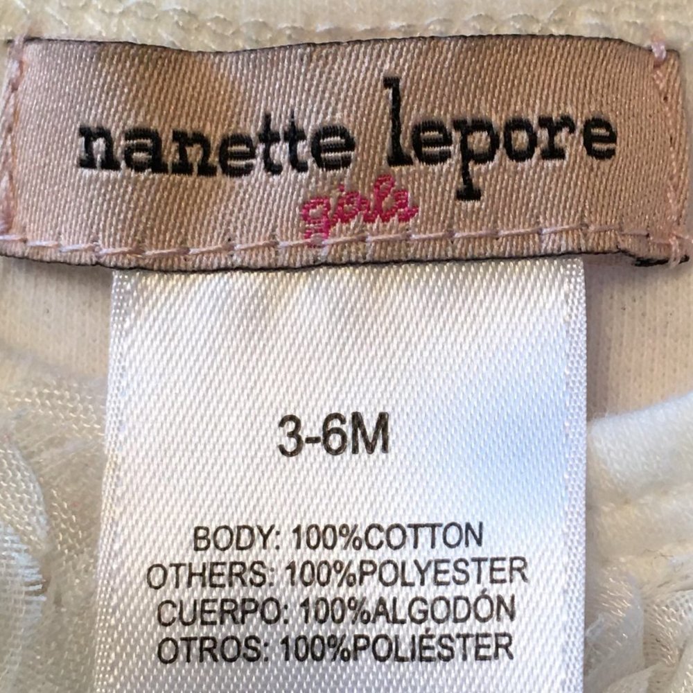 NANETTE LEPORE Tutu Onesie Dress  3-6M - Picture 13 of 13